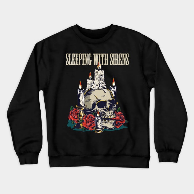 SLEEPING WITH SIRENS VTG Crewneck Sweatshirt by phsyc_studio